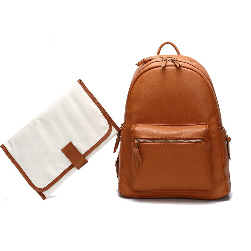 The Compact Vegan Leather Backpack - phili-aus